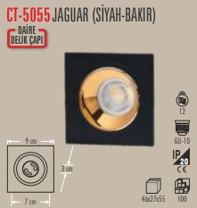 CATA CT-5055 / CATA JAGUAR KARA SPOT(SİYAH KASA-ROSE) 