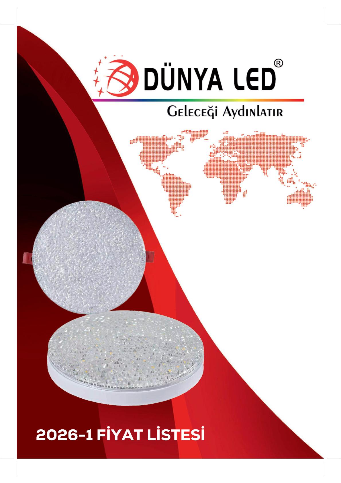 D&Uuml;NYA LED 2026-1 Özbek Enerji | Elektrik Malzemeleri Toptan ve Perakende Satışı