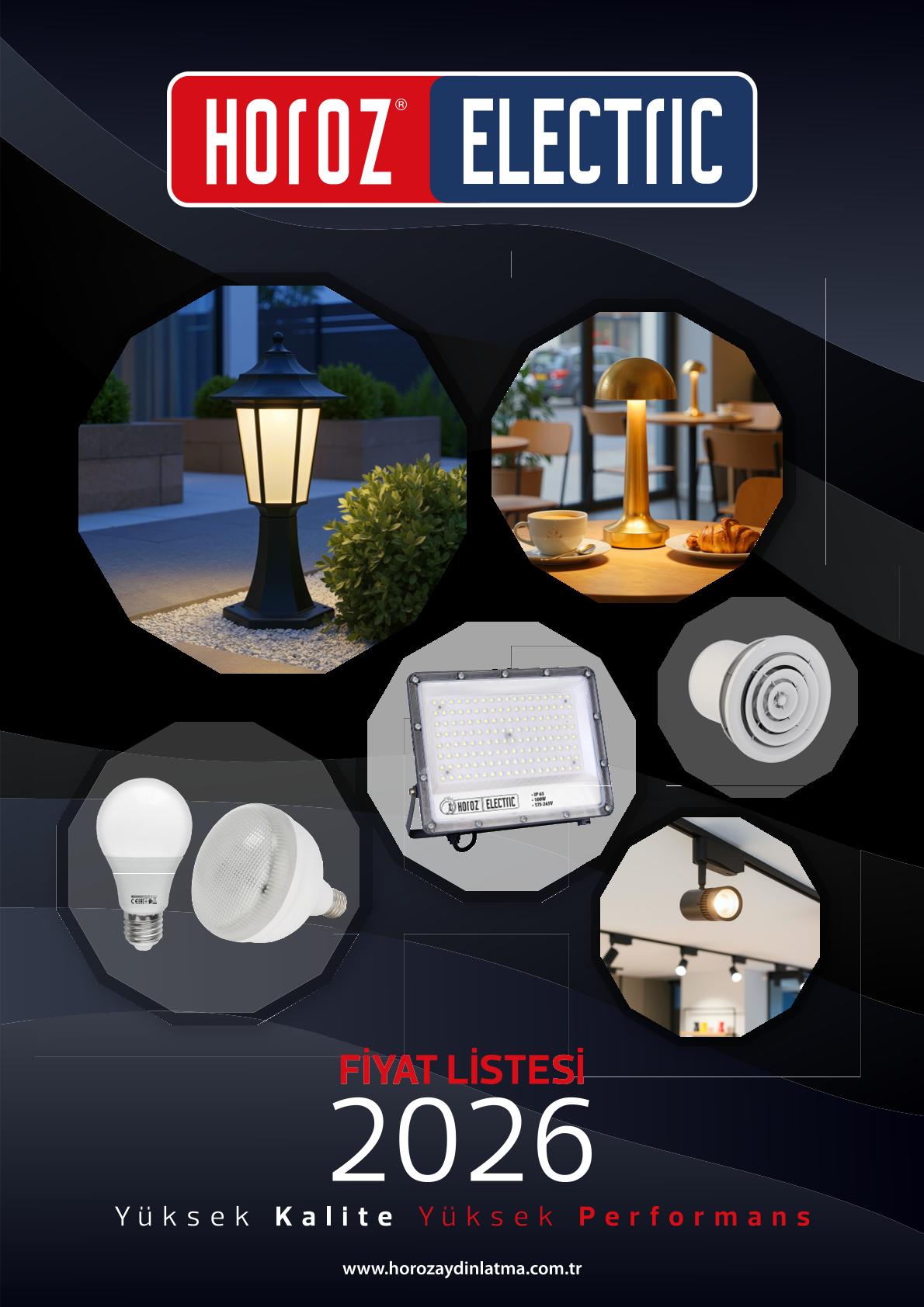 HOROZ 2026 Özbek Enerji | Elektrik Malzemeleri Toptan ve Perakende Satışı