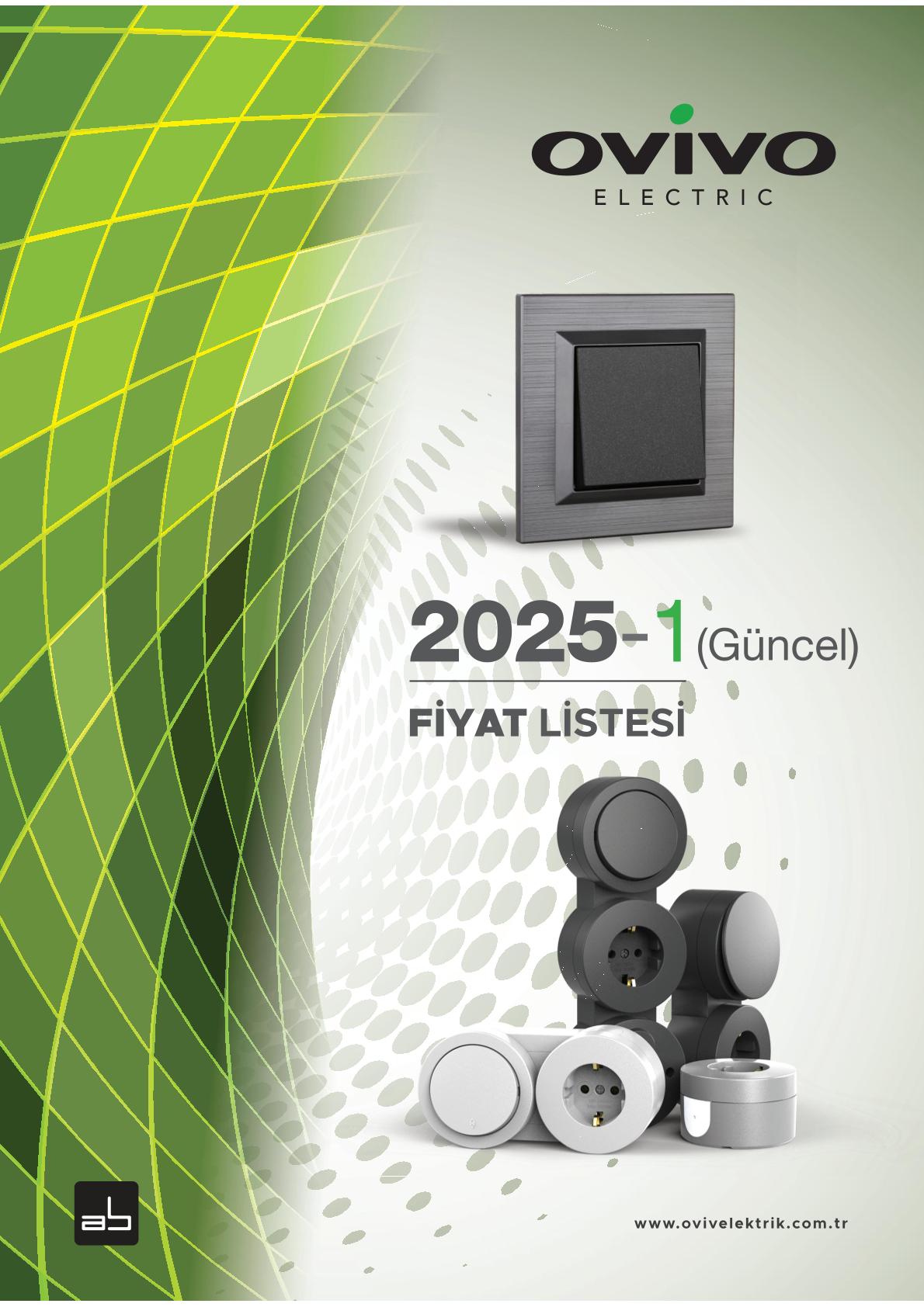 OVİVO 2025-1 Özbek Enerji | Elektrik Malzemeleri Toptan ve Perakende Satışı