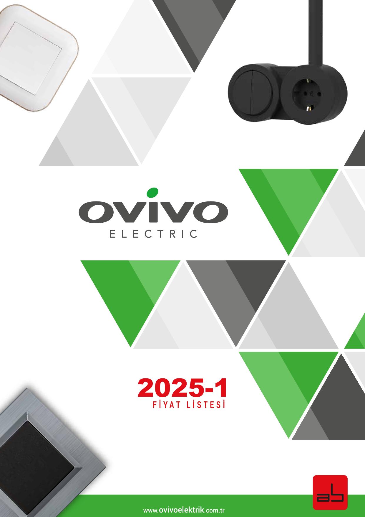 OVİVO 2025-1 Özbek Enerji | Elektrik Malzemeleri Toptan ve Perakende Satışı
