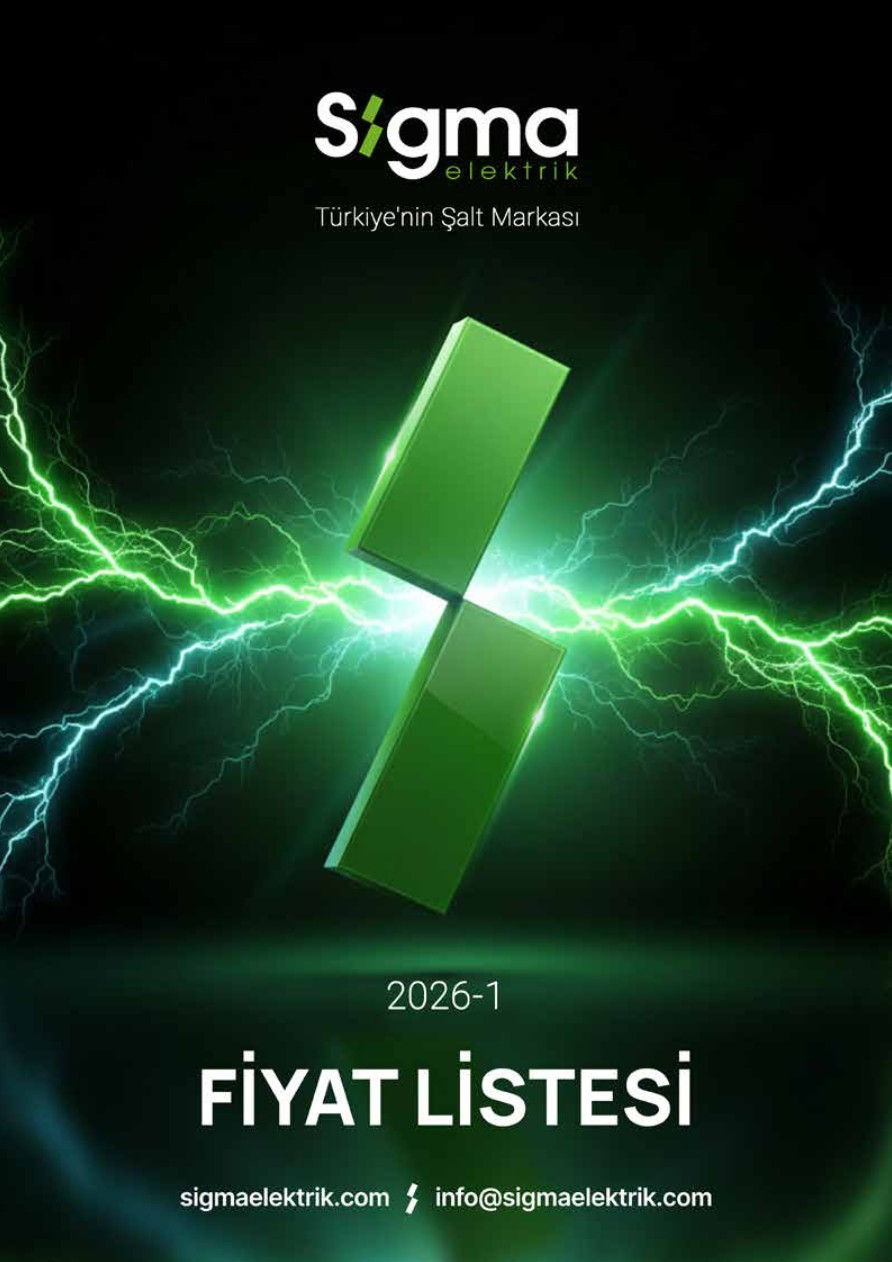 SİGMA 2026-1 Özbek Enerji | Elektrik Malzemeleri Toptan ve Perakende Satışı