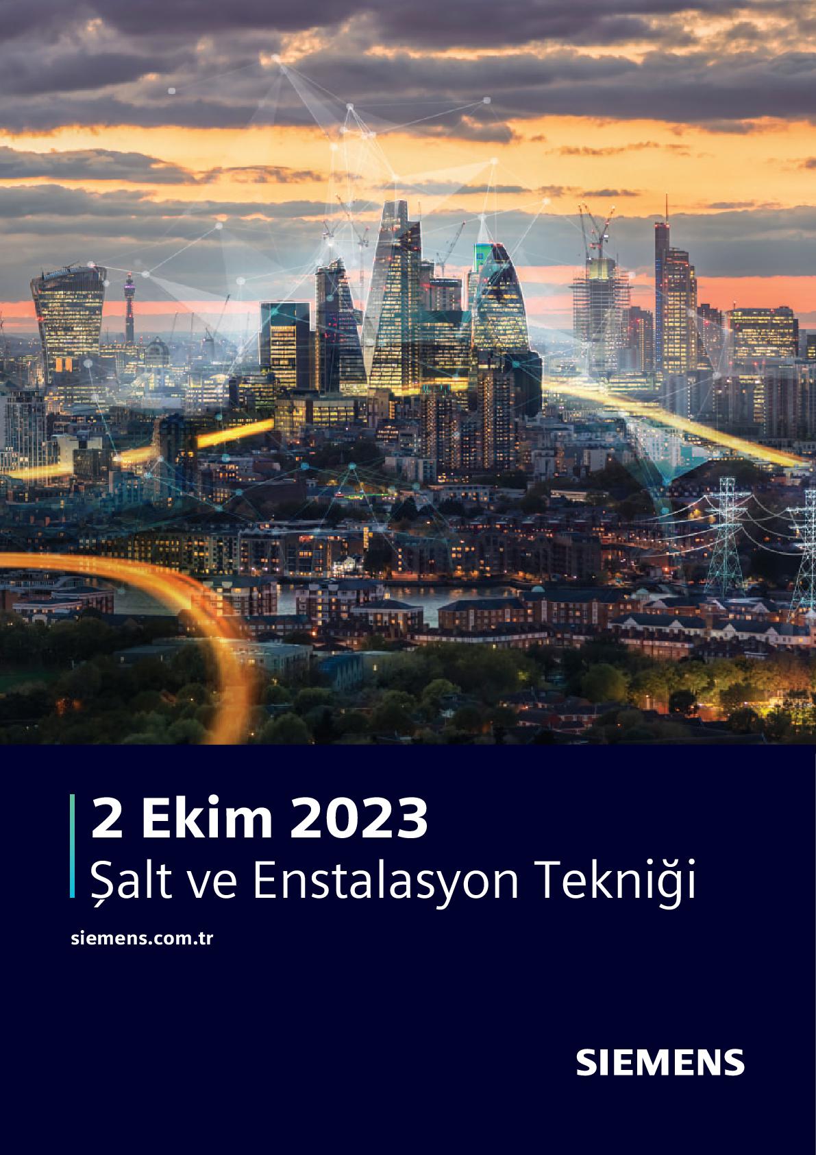SIEMENS 2023 EKİM Özbek Enerji | Elektrik Malzemeleri Toptan ve Perakende Satışı
