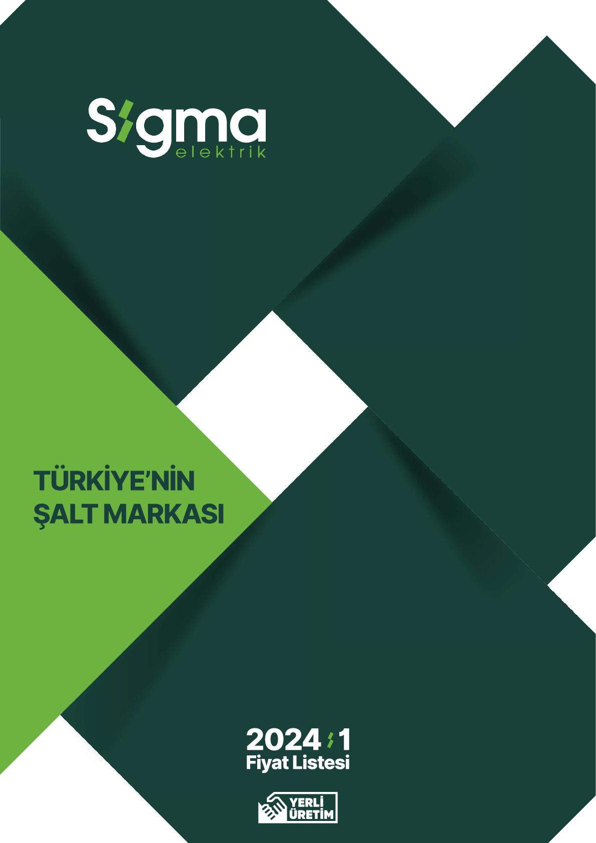 SİGMA 2024-1 Özbek Enerji | Elektrik Malzemeleri Toptan ve Perakende Satışı
